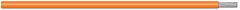 UL 1430 Cross Linked PVC Hook-Up/Lead Wire - 16 AWG 19 Strand - Orange