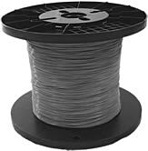 NEMA HP-3 / M16878 / Type E / UL 1213 Hook-Up Wire - 18 AWG 7 Strand - Gray