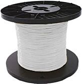 NEMA HP-3 / M16878 / Type E / UL 1213 Hook-Up Wire - 22 AWG 7 Strand - White