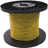NEMA HP-3 / M16878 / Type E / UL 1213 Hook-Up Wire - 30 AWG 1 Strand - Yellow