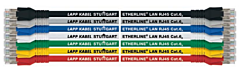 24441241 - LAPP ETHERLINE&reg; RJ45 LAN CAT6A Cordset - 4x2x27AWG - RJ45 to RJ45 - 1m - Black