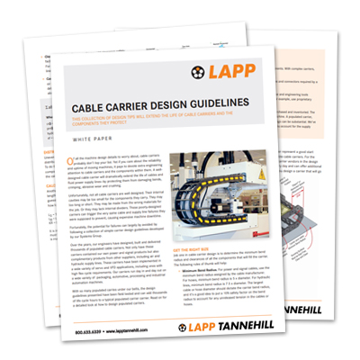 Whitepaper: Cable Carrier Design Guidelines