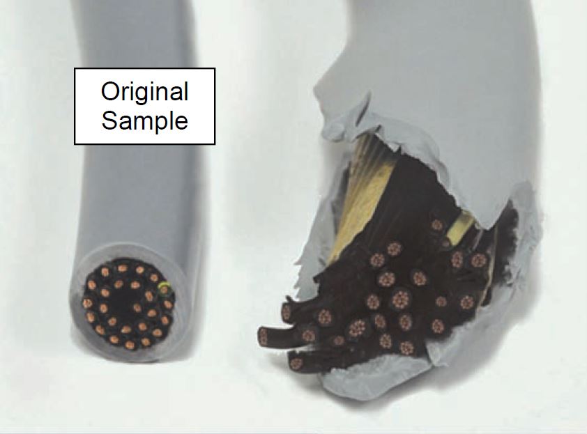 Cable Cracking Due to Oil